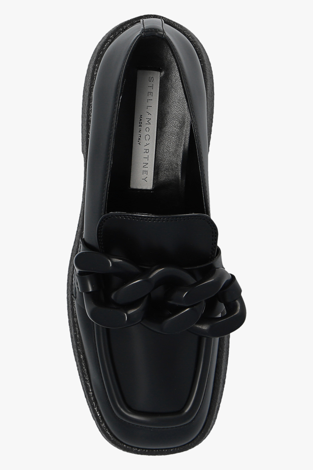 【STELLA MCCARTNEY】ブラック Skyla チャンキー ローファー STELLA MCCARTNEY】ブラック Skyla チャンキー ローファー